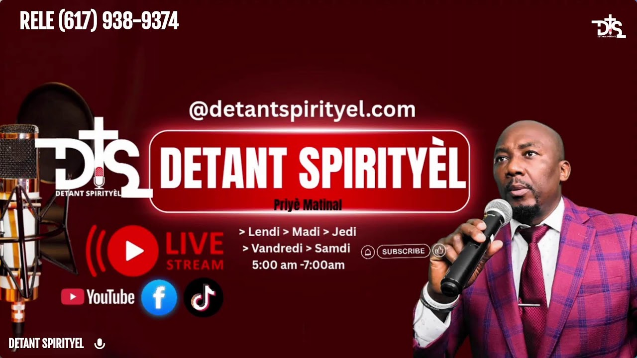 DETANT SPIRITYEL, DEJENE POU NANN LAN.