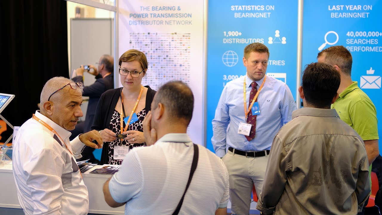 BearingNet exhibit at The Bearing Show & Lubricant Expo 22
