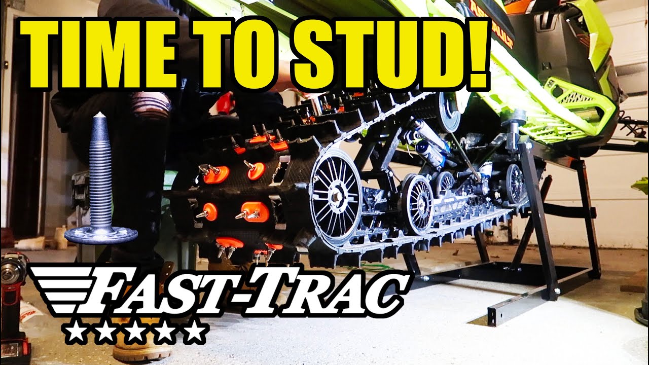LIGHTEST Stud kit on the MARKET | Fast Trac Traction TOP GUN II stud INSTALL
