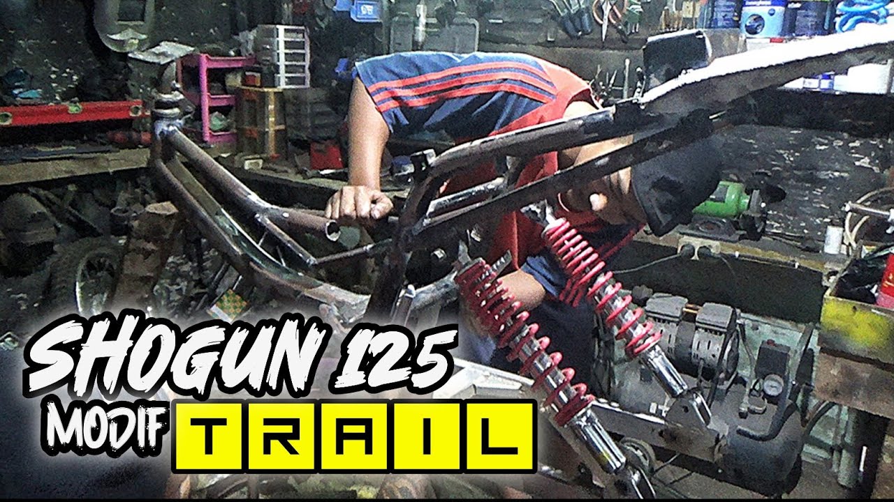 Suzuki Shogun 125 MODIF TRAIL (Special Edisi Pak Guru)