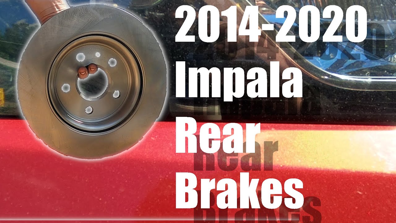 HOW TO change brakes on 2014-2020 IMPALA