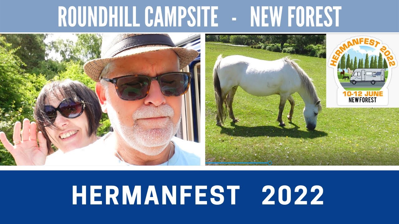 HERMANFEST 2022 | Almost Wild Camping | Roundhill New Forest | Vlog 500