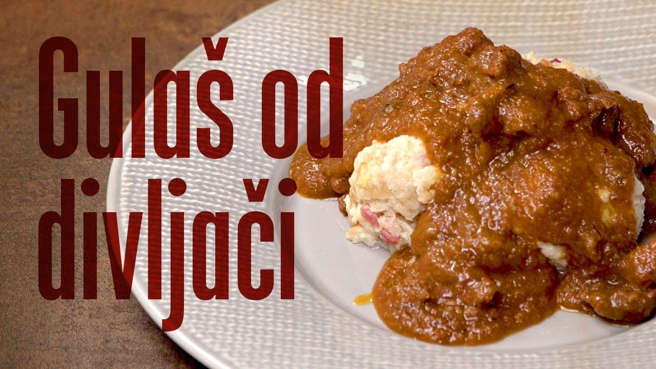 Gulaš od divljači (video recept)