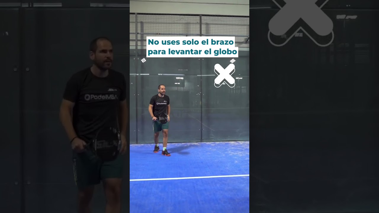 &iexcl;C&oacute;mo hacer correctamente un globo! 🎾 #padel #padeltraining #padeltips