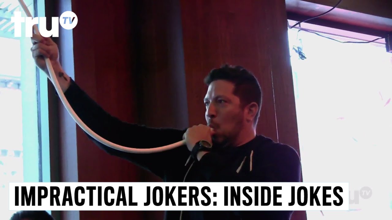 Impractical Jokers: Inside Jokes - Sal's Ten-Foot Straw | truTV