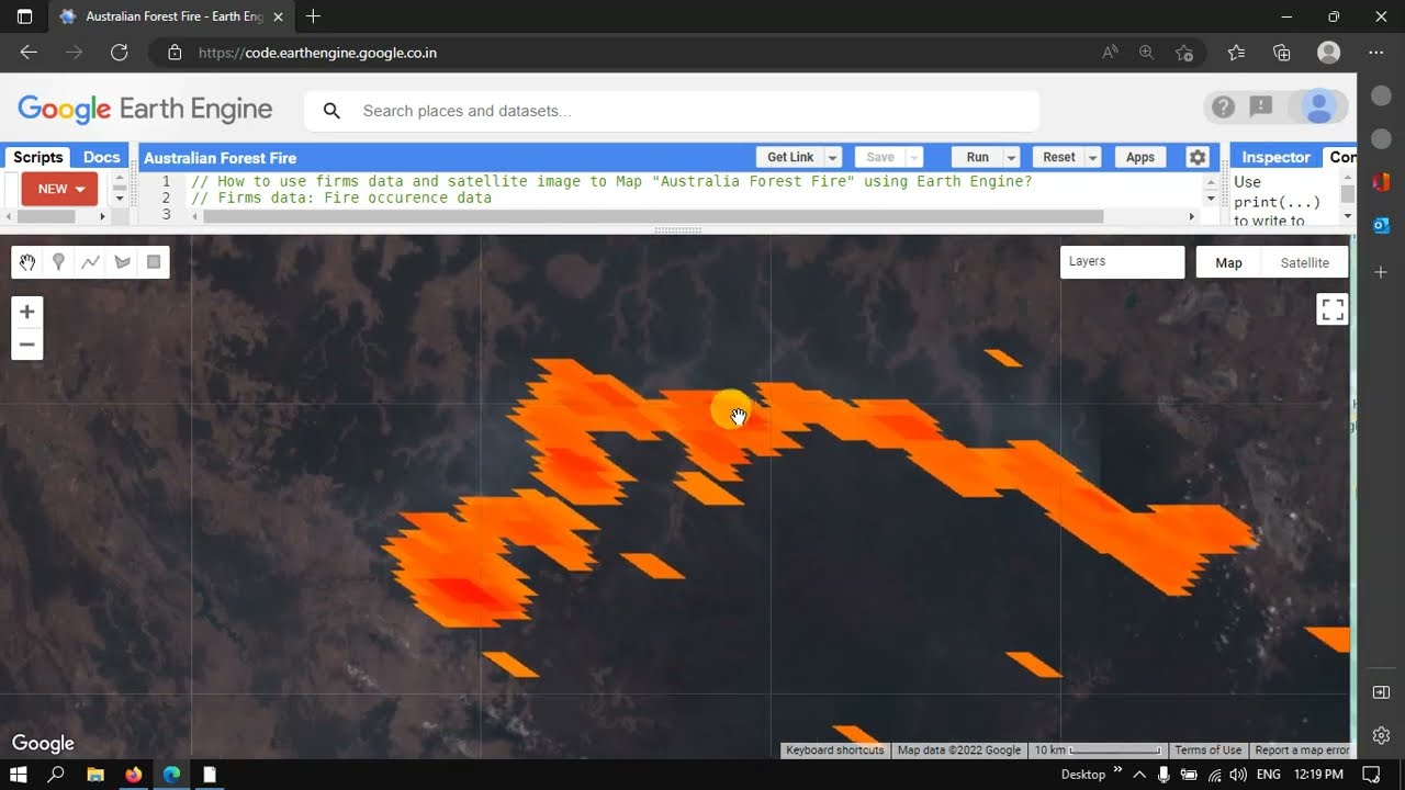 Google Earth Engine 40: Forest Fire Mapping with FIRMS Data | Fire Occurrence Data