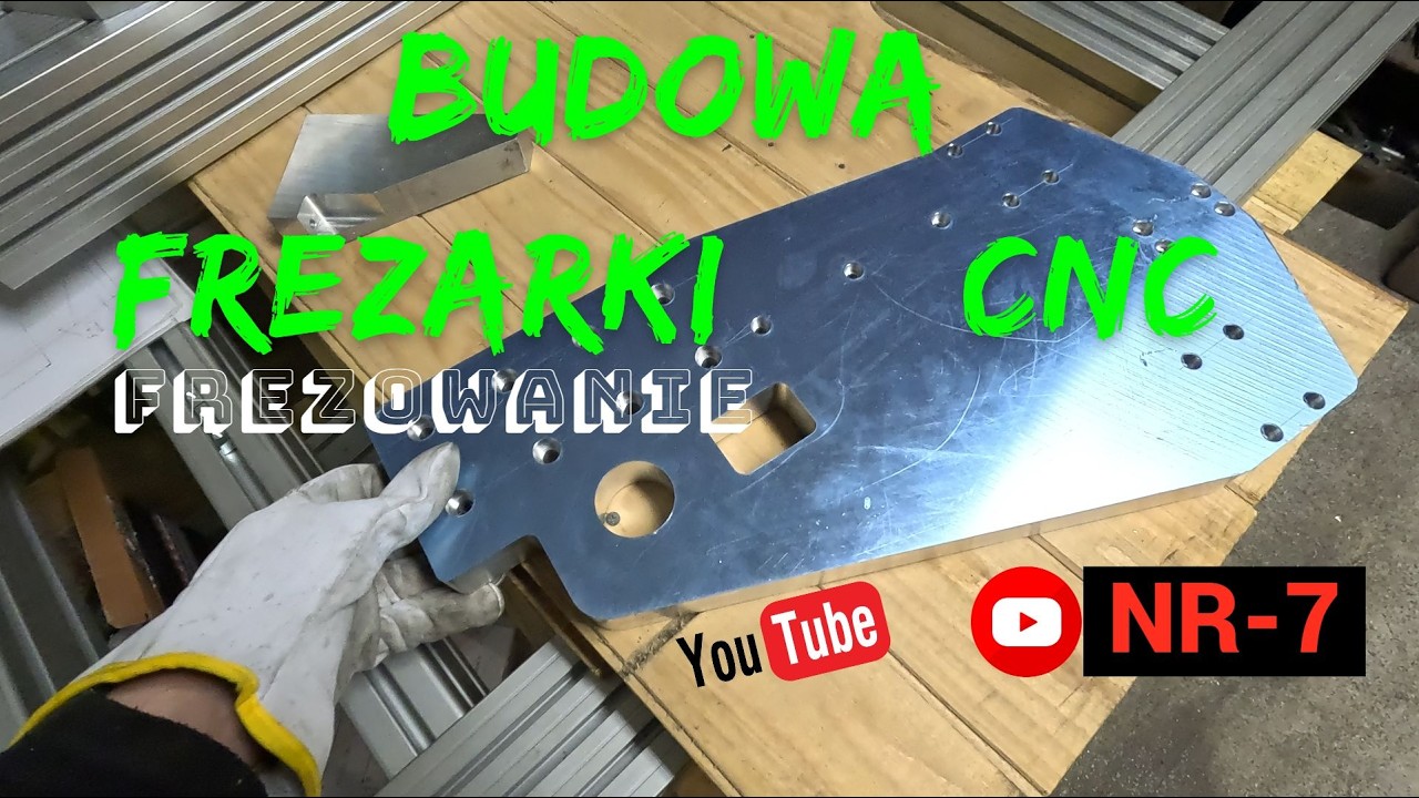 Budowa Frezarki CNC NR-7 frezowanie