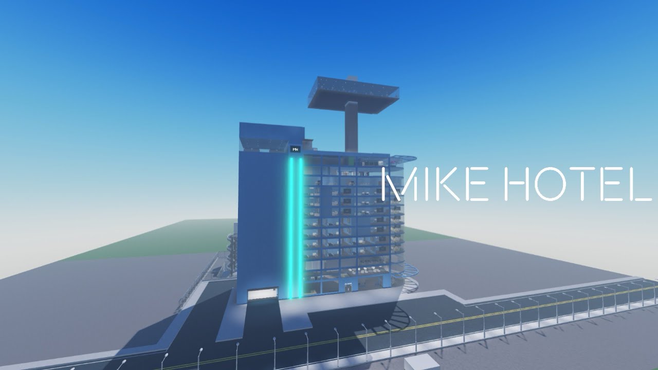 Full Hotel Tour at Mike Hotel - Roblox