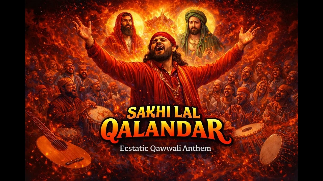 Sakhi Lal Qalandar | Ecstatic Qawwali | Devotional Anthem | Sufi Music | New Hindi Sufi Song 2026