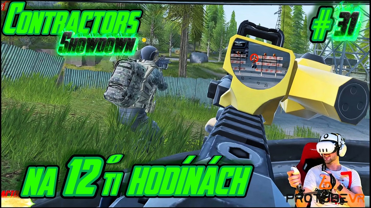 🔴 Escape from Tarkov VR || NA 12-ti HODINÁCH || PCVR
