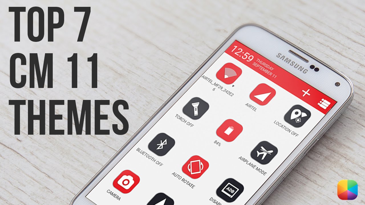 Top 7 CM11 Themes - November