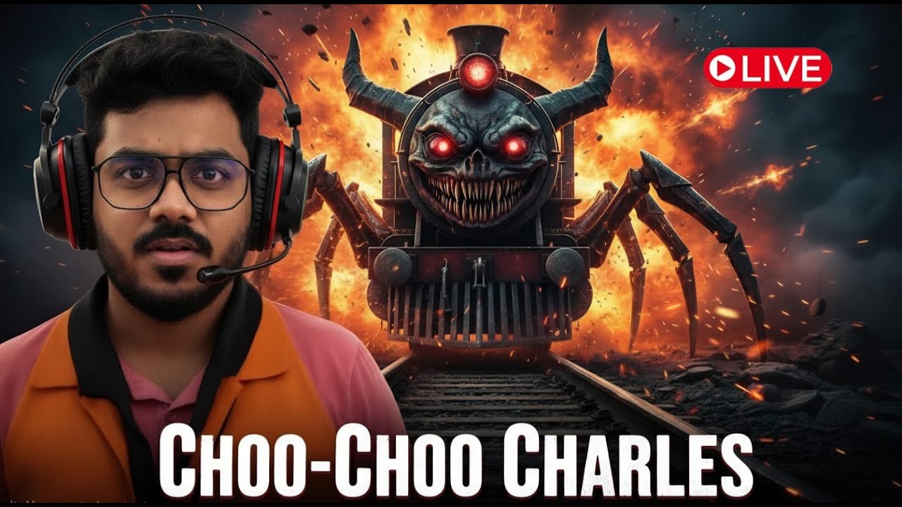 Choo Choo Charles Monster Train with OnlyOdinLIVE #shortslive #horrorgaming #zoonomaly