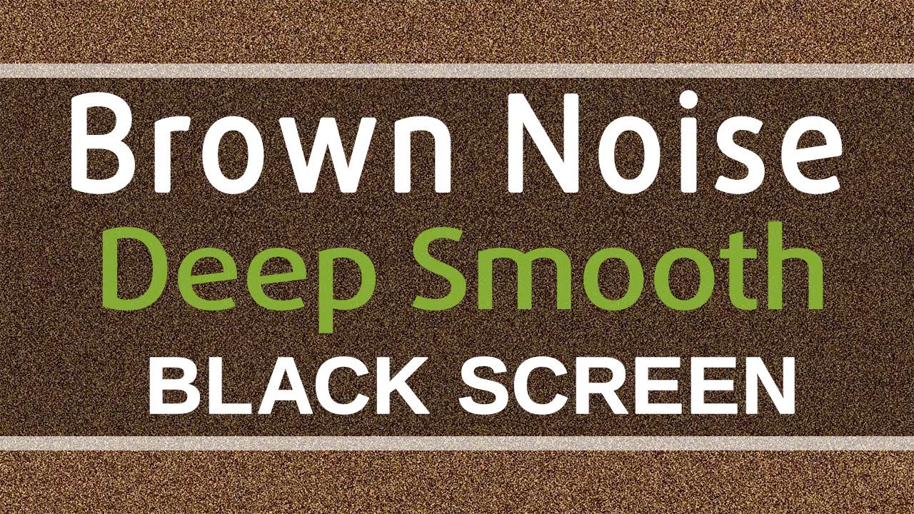 Ultra Deep Smooth Brown Noise for Sleep, Relaxation, and Tinnitus Relief