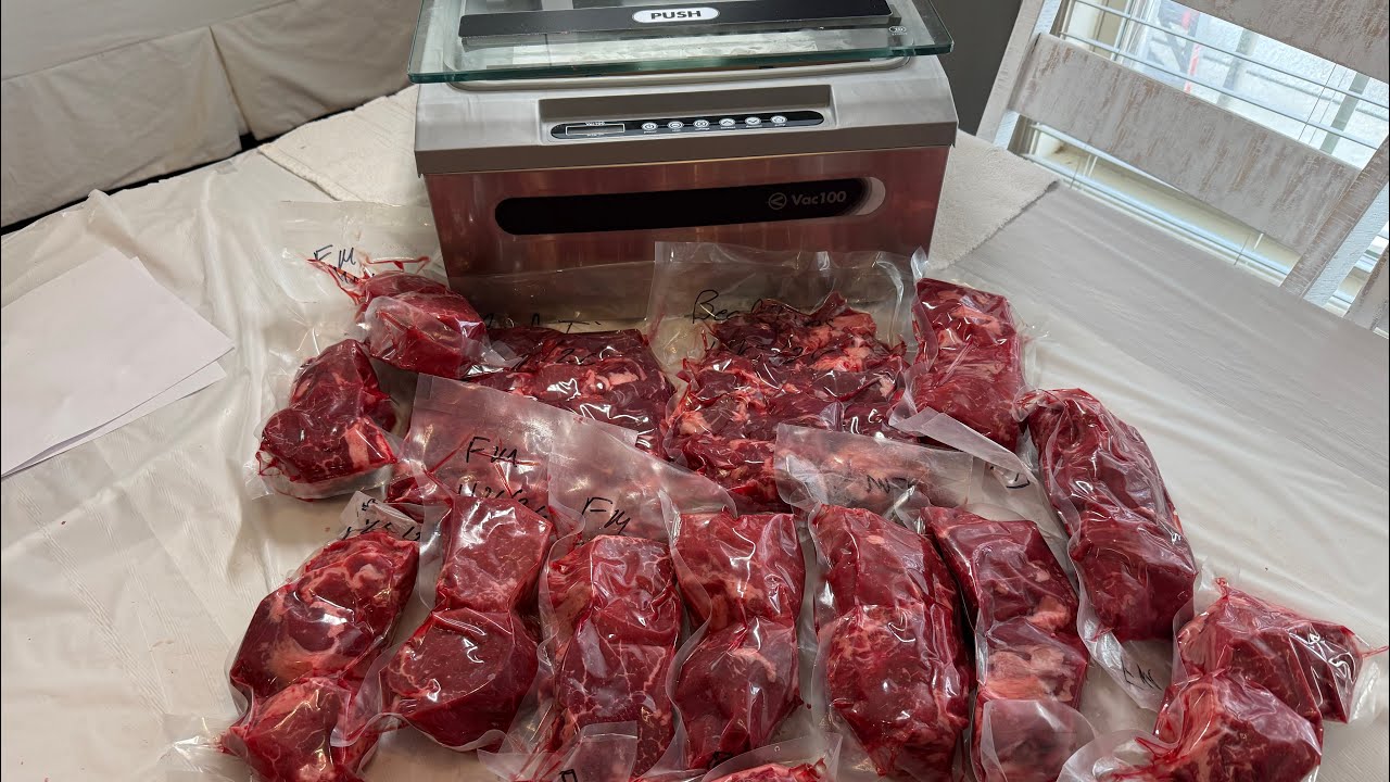 От целой вырезки до стейков — вакуумный упаковщик Vac100