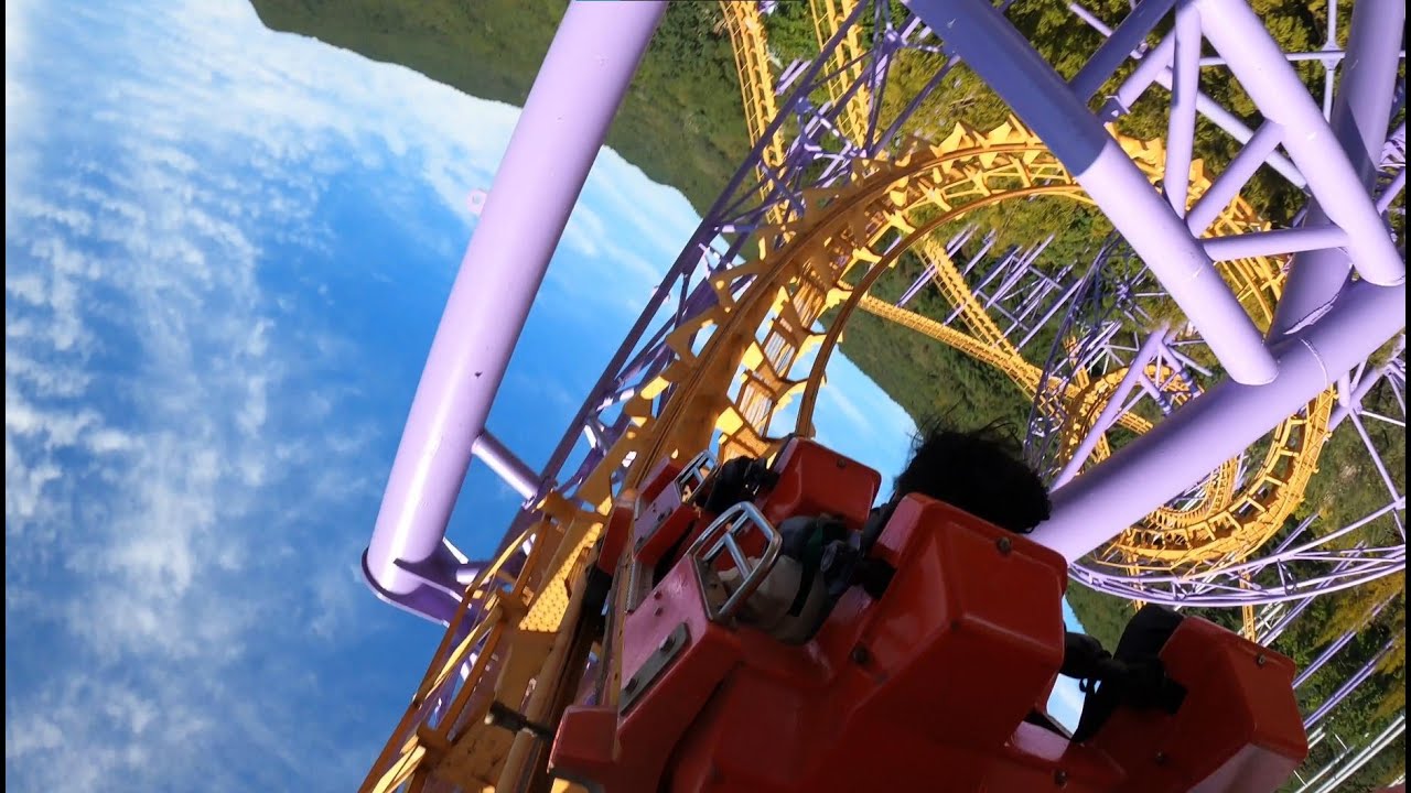 Black Hole 2000 @ Seoul Land, Seoul, South Korea - offride & onride POV
