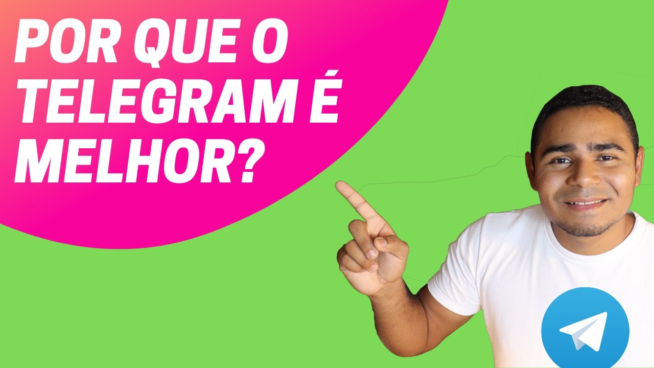 SAIBA POR QUE O #TELEGRAM &Eacute; O MELHOR APLICATIVO PARA 2020!