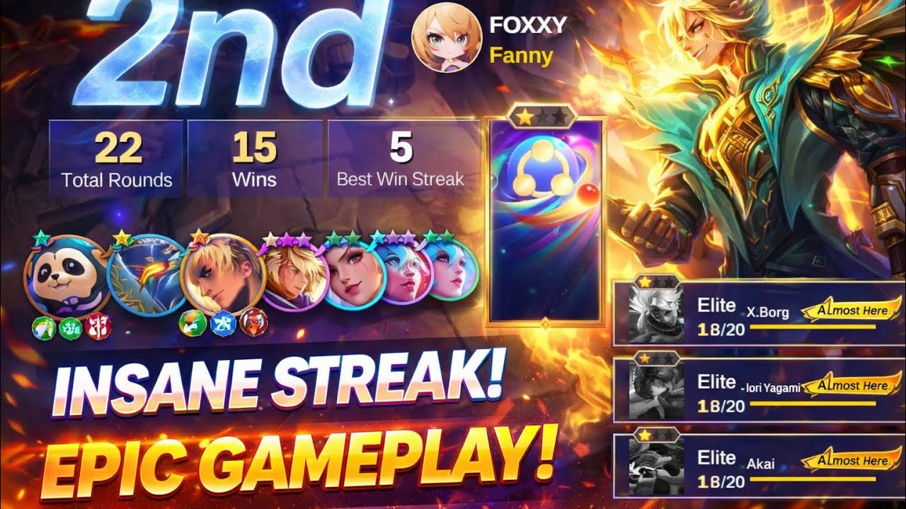 Commander Fanny di Buff langsung kita hajar Combo Metro Zero 