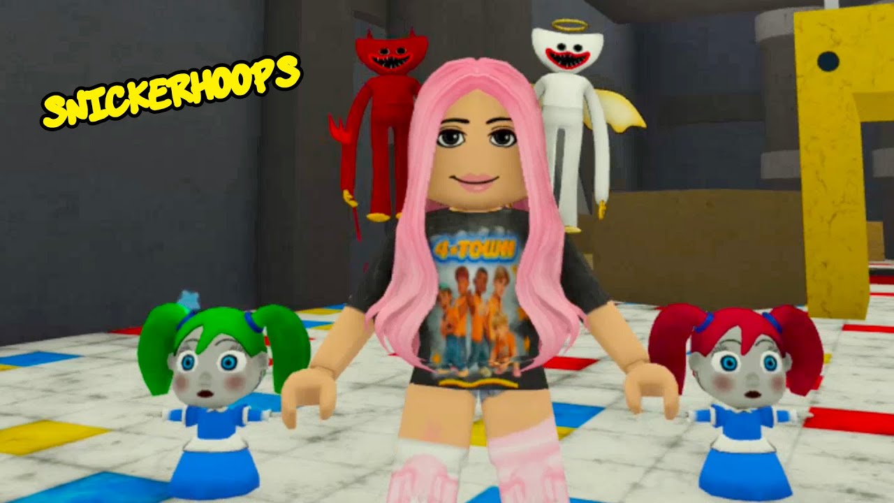 SnickerHoops Finds HUGGY WUGGY Pets ! Roblox Games to Play