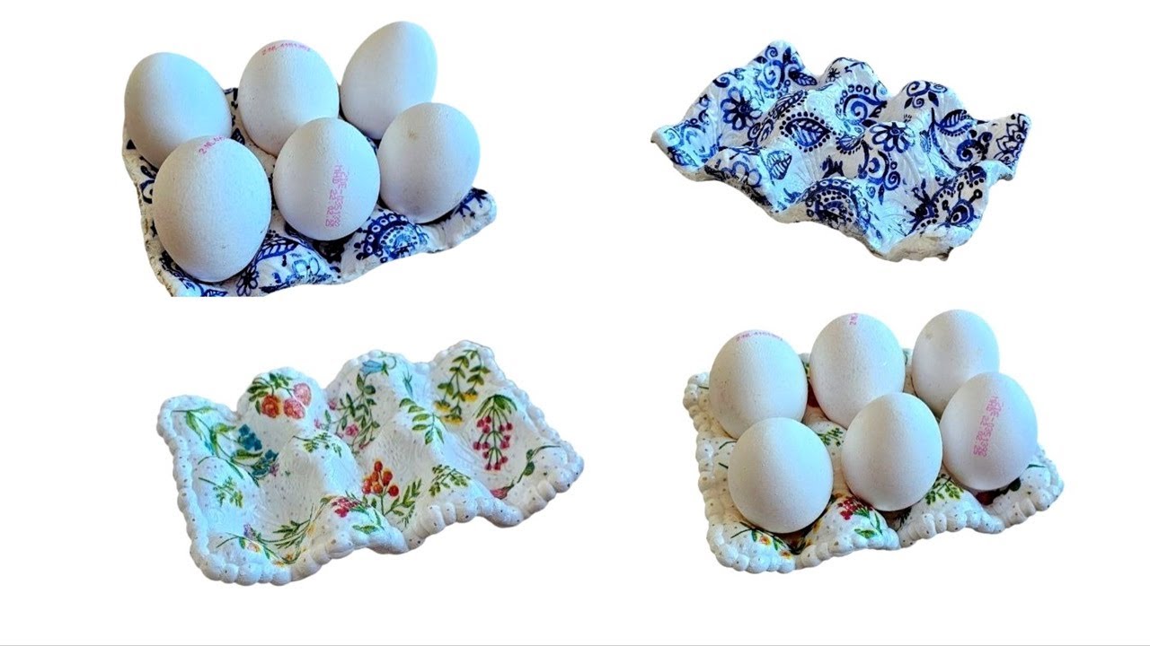 Egg Tray from Air dry clay/ Great Ideas For A STUNNING Home Makeover