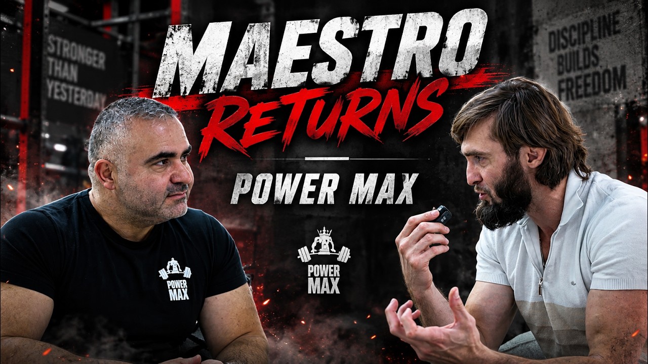 მაესტრო ბრუნდება! 👑⚡️ წავედით Power Max-ში ერთად? 🏋️&zwj;♂️🔥