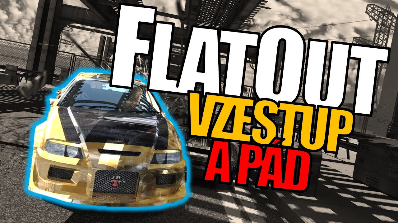 Vzestup a PÁD FlatOut | CELÁ HISTORIE závodní série | Evoluce FlatOut