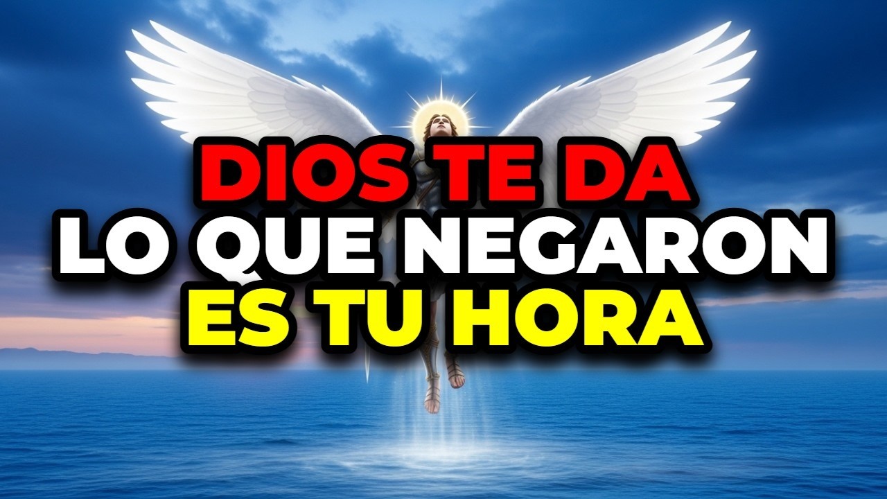 ELEGIDO, DIOS TE DARÁ ESA BENDICIÓN QUE TODOS TE NEGARON, TU TIEMPO DE BRILLAR HA LLEGADO