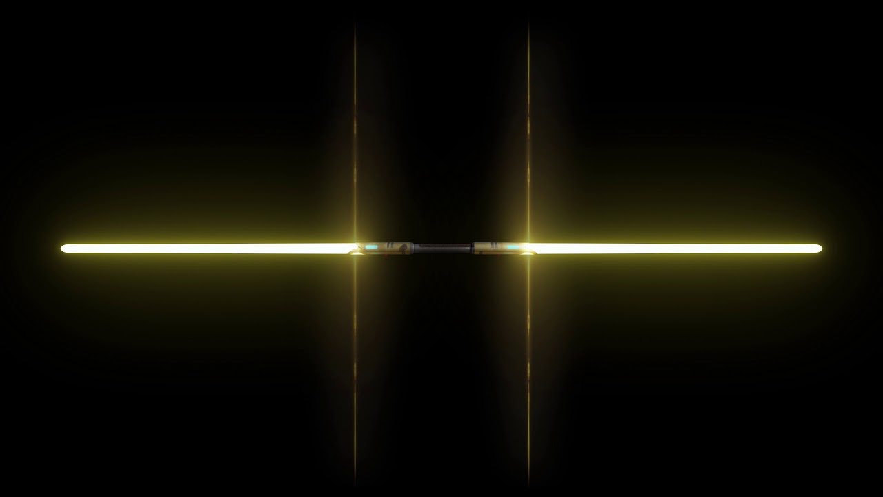 Jedi Temple Guard Lightsaber Staff from TCW Phone Live Wallpaper