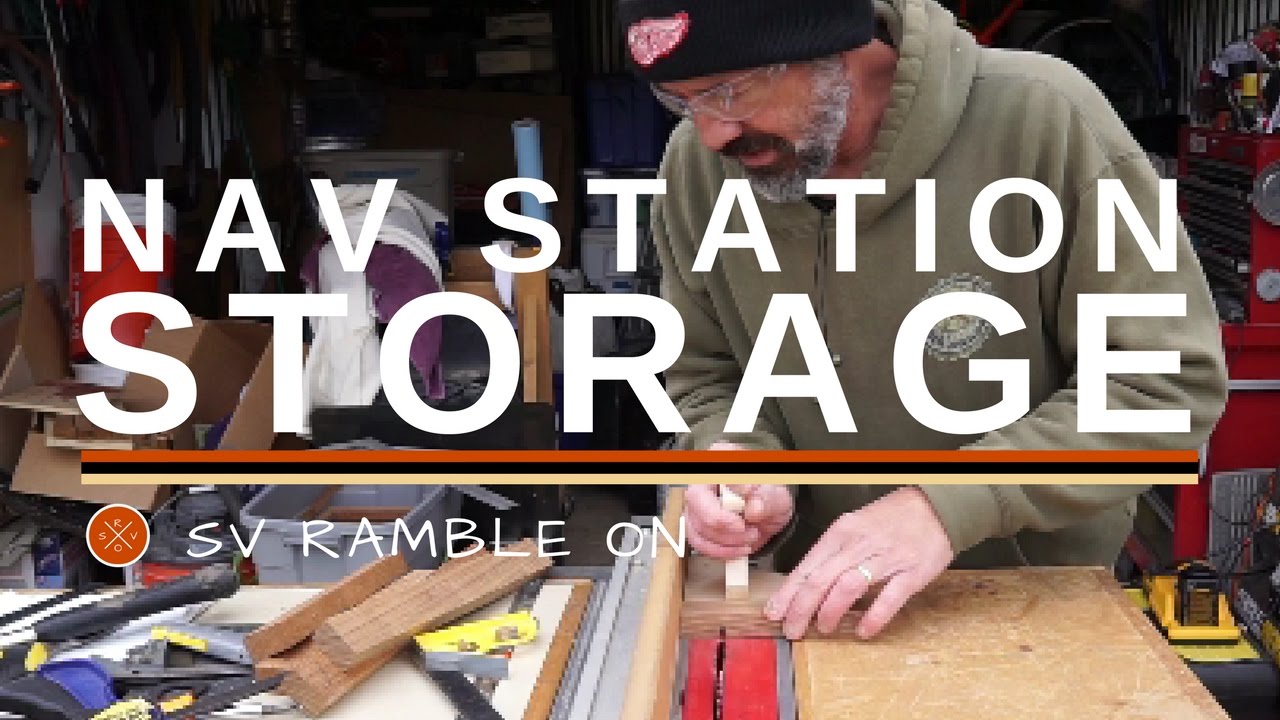 SV Ramble On | Nav Station Storage