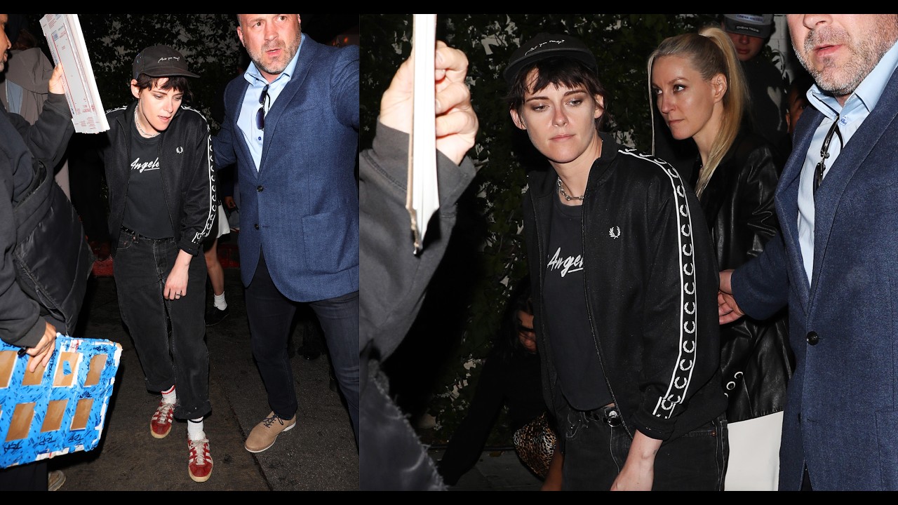 Kristen Stewart And Wife Dylan Meyer Attend A Pre Oscar Party At The Chateau Marmont Hotel in LA!