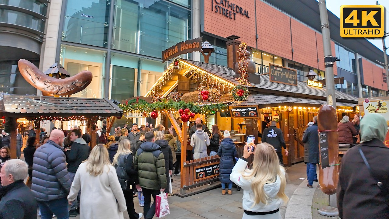 Manchester Christmas Market 2024 - Full Walkthrough