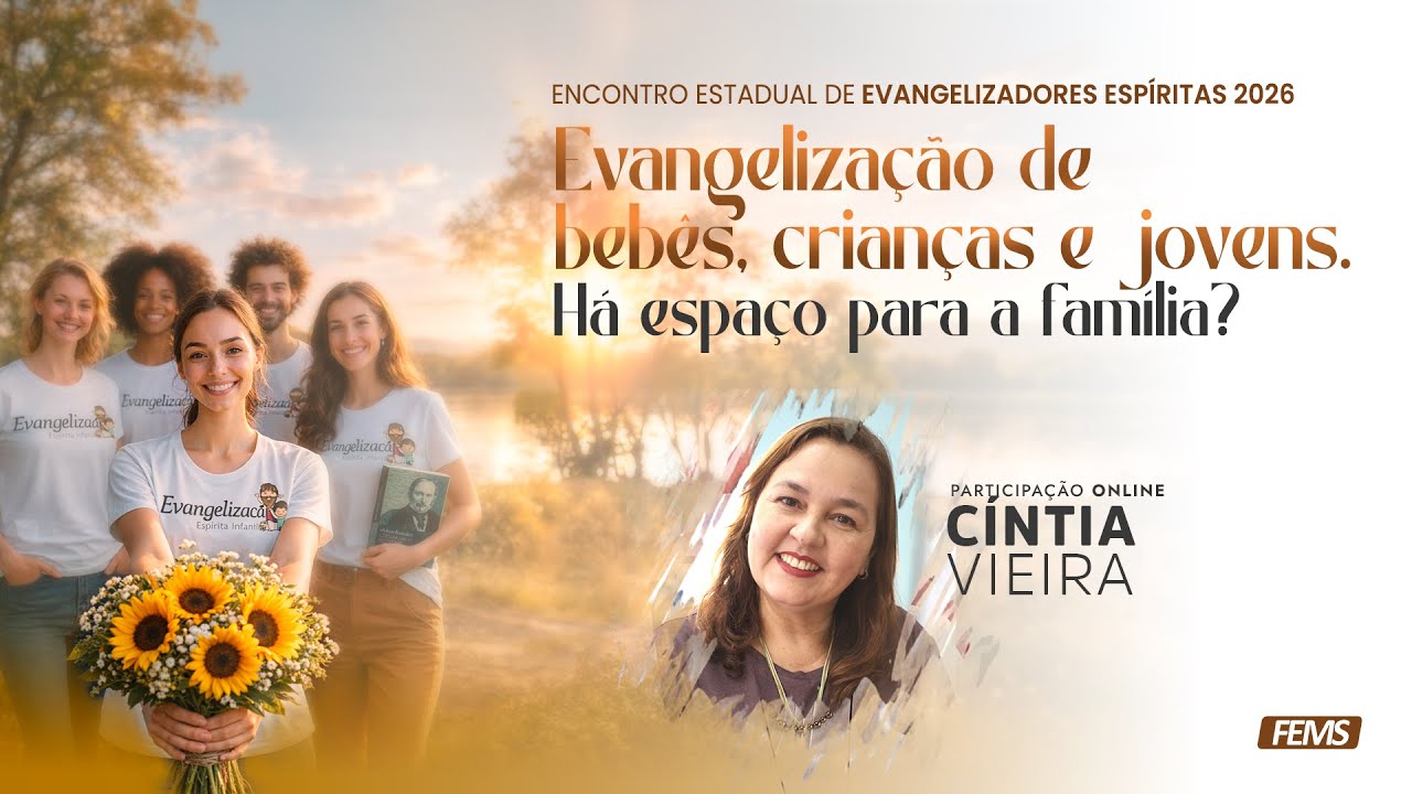 Evangelização de bebês, crianças e jovens. Há espaço para a família? Com Cintia Vieira