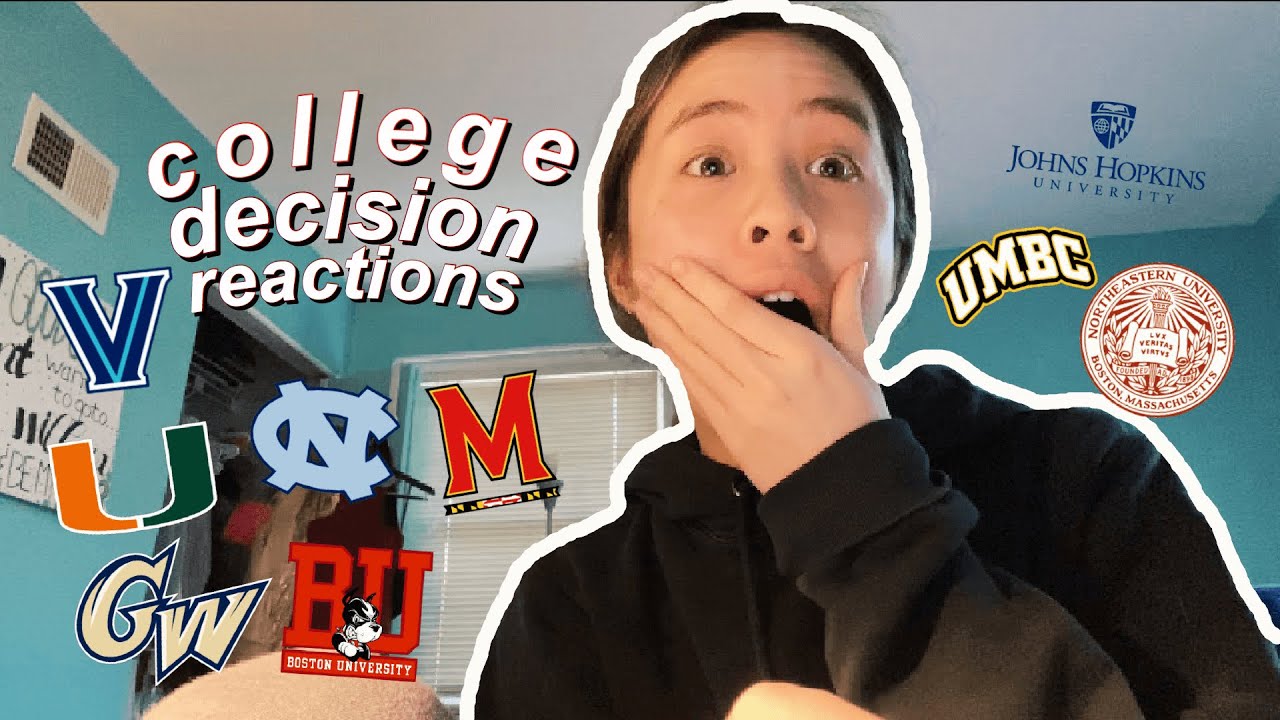 REALISTIC college decisions reaction 2020 *a rollercoaster of emotions*