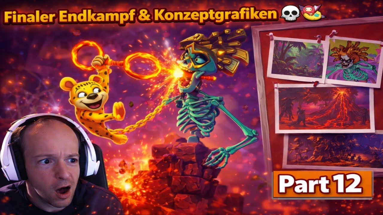 Marsupilami Hoobadventure Part 12 Finaler Endkampf & Konzeptgrafiken