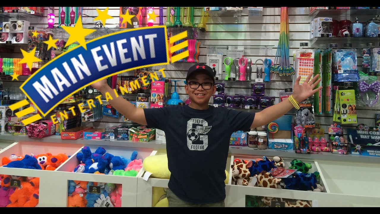 HAVING FUN AT MAIN EVENT ARCADE!