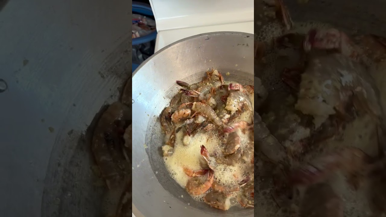 Buttered Shrimp with Soda Sprite