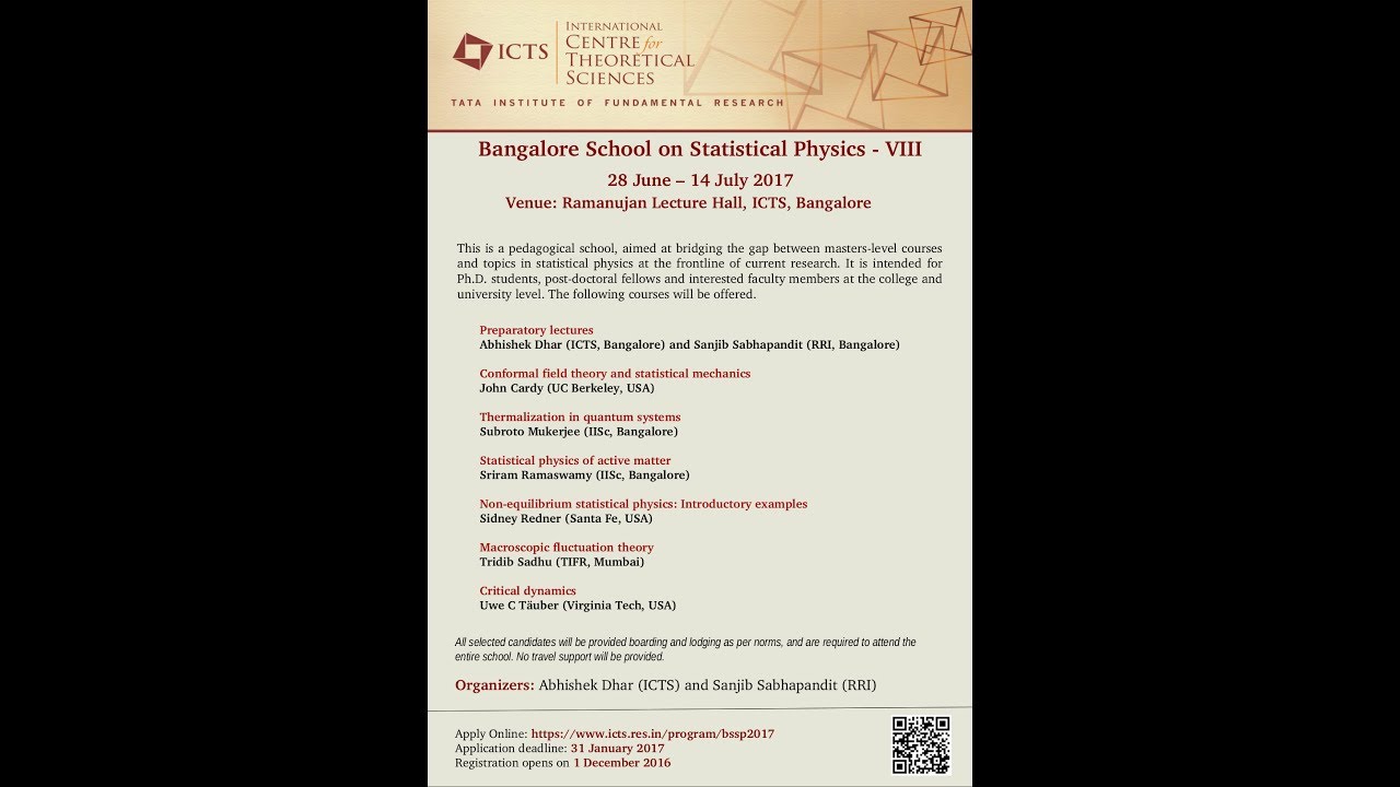 Non-equilibrium statistical physics: Introductory examples (Lecture - 03) by Sidney Redner