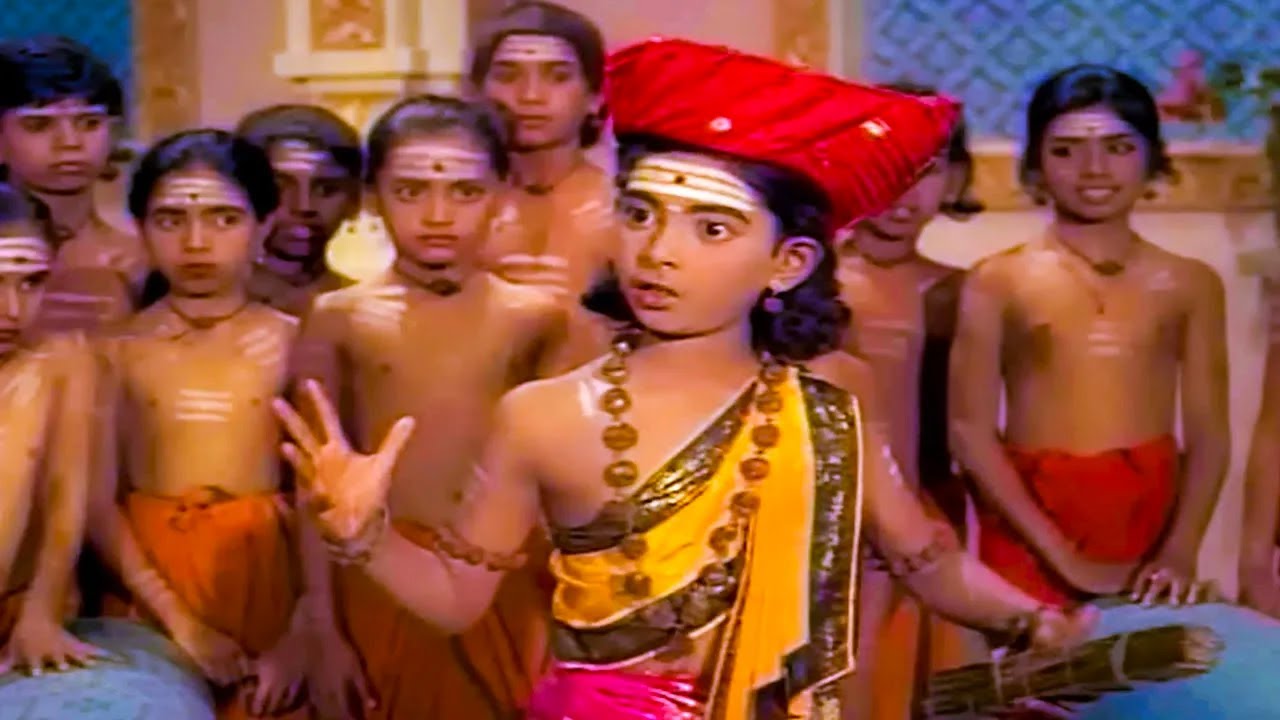 KR Vijaya, Jayalalitha Devotional Drama Movie HD Part 6 - Parasakthi Mahimalu Movie Scenes
