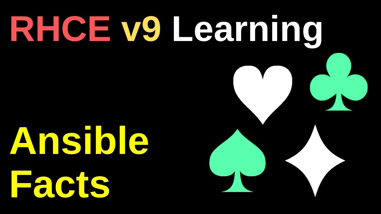 Ansible Facts - RHCE v9 Learning