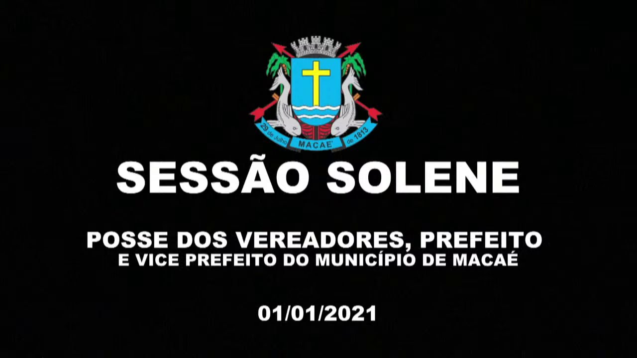 Sessão Solene - 01/01/2021