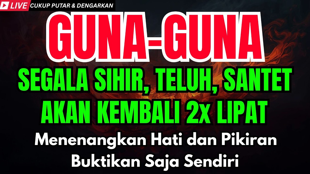 AYAT RUQYAH PENGUSIR JIN, PENAWAR SIHIR PALING DAHSYAT | MUSTAJAB
