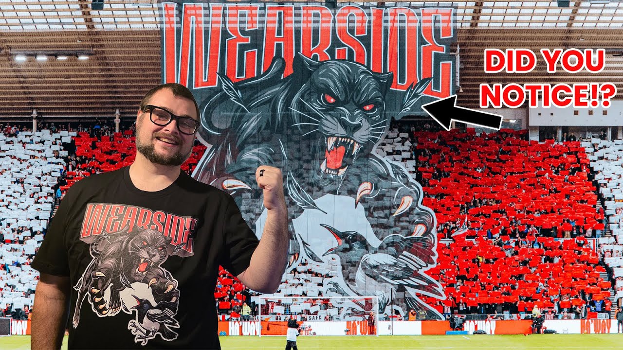 Sunderland Derby Day Tifo