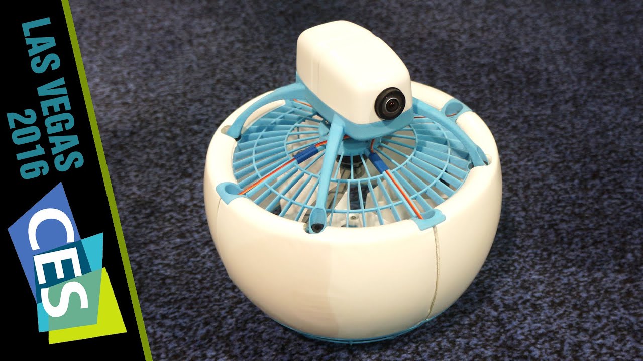 Fleye Ducted-Fan Drone now on Kickstarter