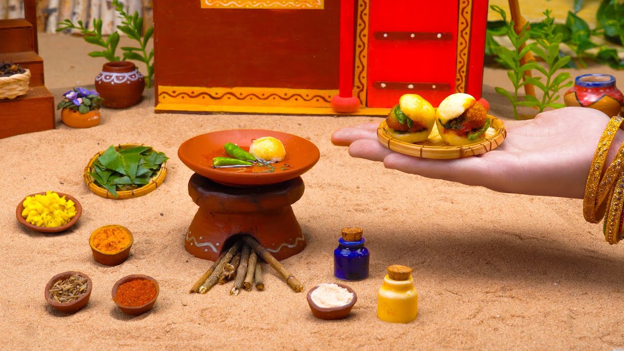 How To Cook Miniature Perfect Meal For Indian Lovers 😋 Yummy Miniature Egg and Fish and More Recipe