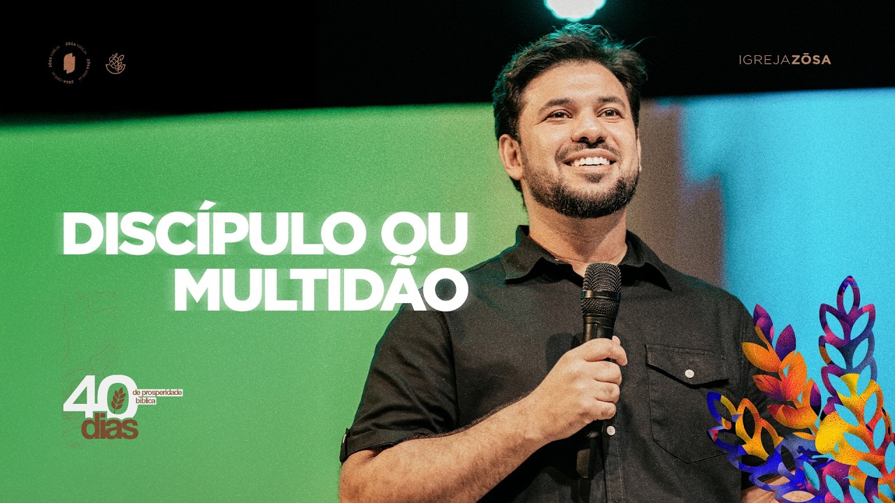 DISCÍPULO OU MULTIDÃO - PR RONAN SILVA - 08/02/2026