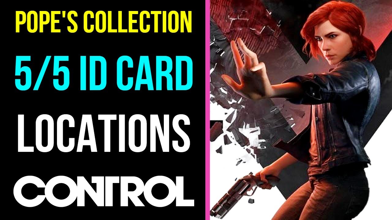 Control Pope's Collection Id Cards Locations | MP Trophy