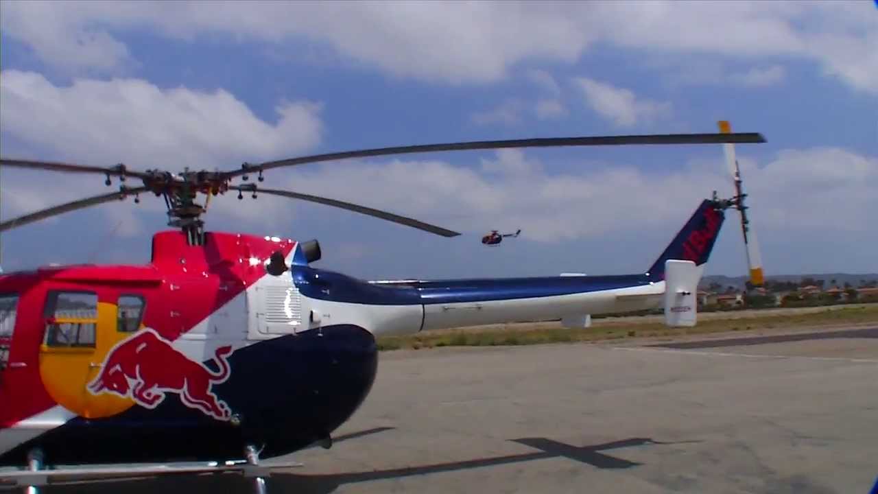 Red Bull BO-105 CB 130 X BNF by BLADE
