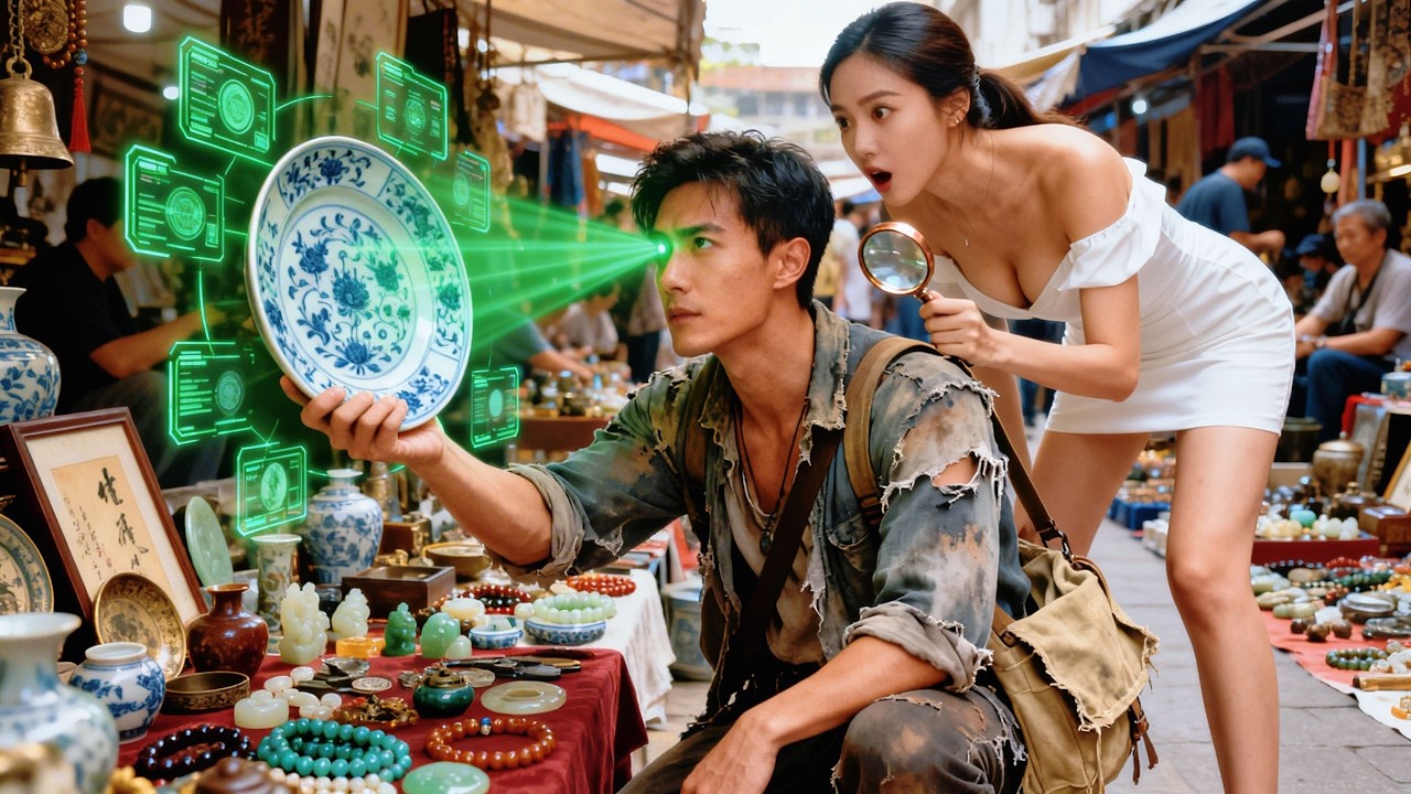 Divine Eye: A Poor Guy Buys a Plate for $2. A Billionaire Offers $100 Million to Buy It.#cdrama