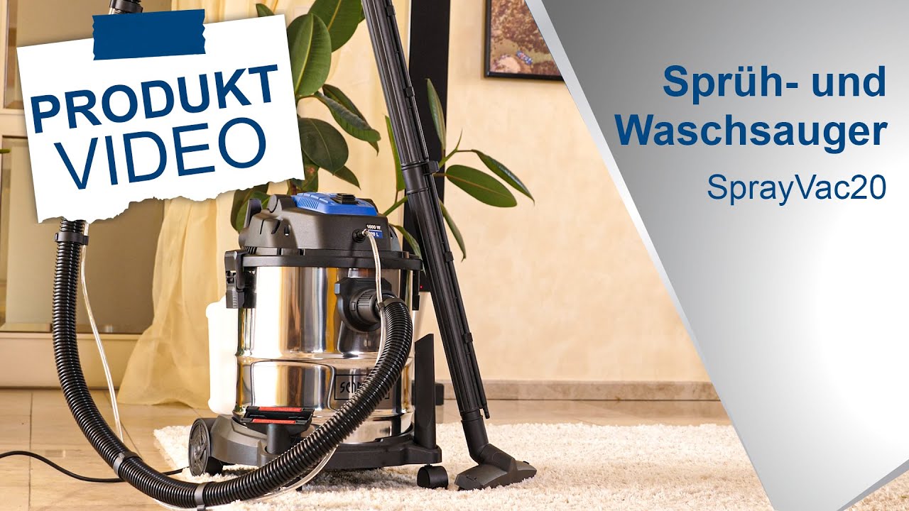 SprayVac20 – Sprüh- und Waschsauger