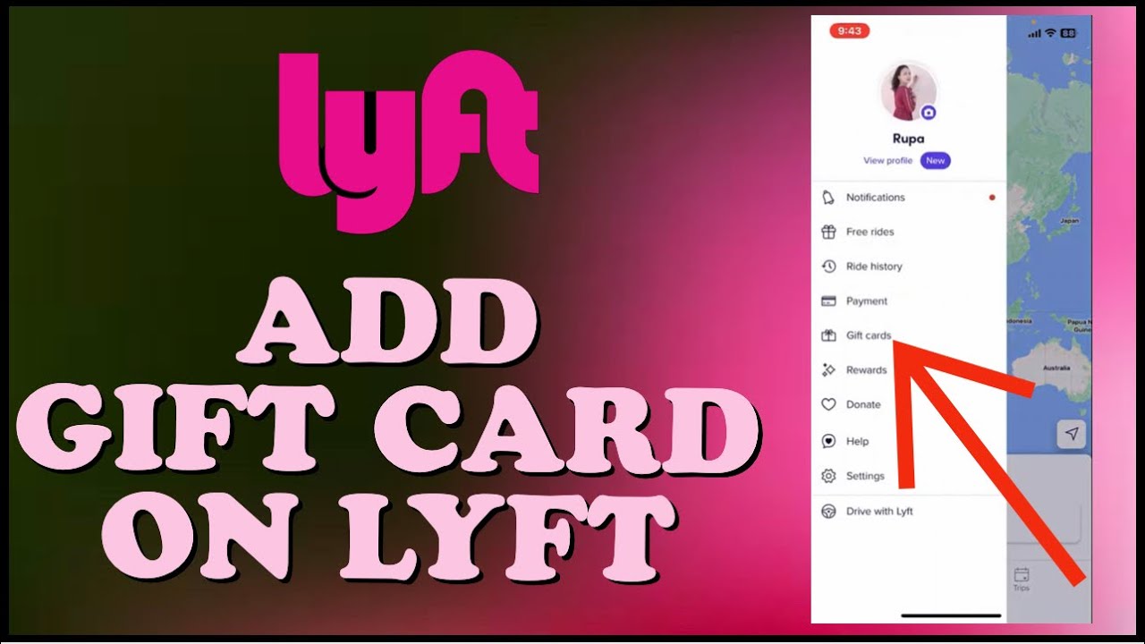 How to Add Gift Card to Lyft App 2024?