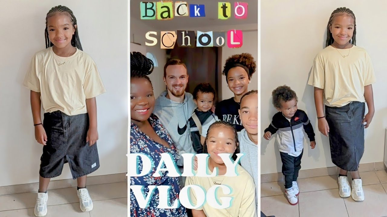 BACK TO SCHOOL VEILLE+ JOUR DE LA RENTRÉE SCOLAIRE 2024/2025 /